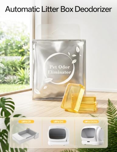 UBPET Odor Neutralizer, Automatic Cat Litter Box Odor Deodorant for C31/C41 Cat Litter Box, 3Pcs - Image 2