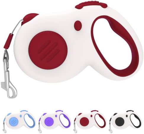 Retractable Dog Leash 16Ft/5M for Small Medium Dog 50lbs (Red) by TAPMEI