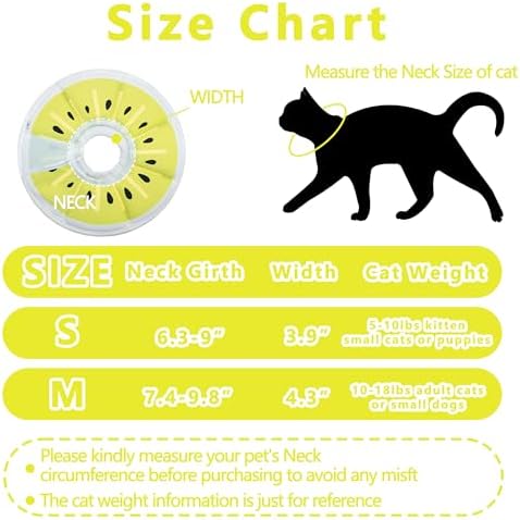 Soft Adjustable Cat Cone Collar, Comfortable Cat Recovery Collar - Image 2
