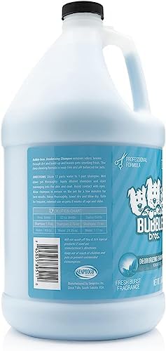 Bubble Bros. Deodorizing Dog Shampoo for Smelly Dogs, Deep Clean, 1 Gallon - Image 2