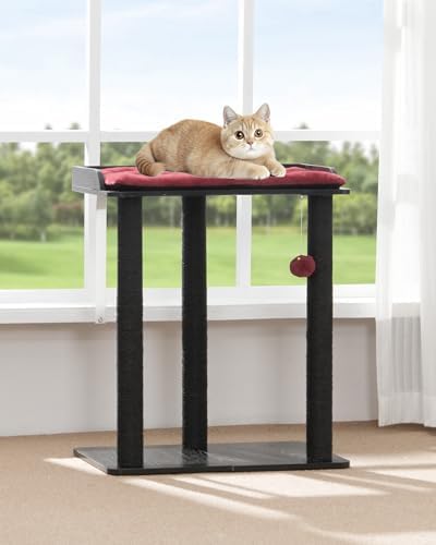 FourFurPets Modern Cat Tree for Large Cats, Full Sisal Cat Scratching Post - Image 4