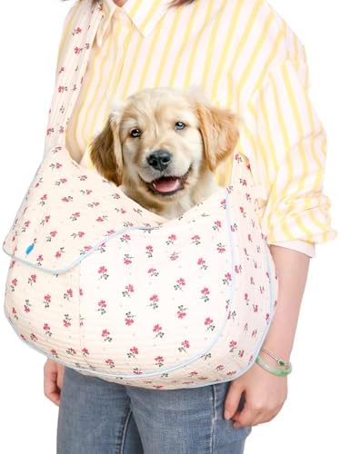 Pet Sling Carrier for Cat Small Dog Gifts for Pet Mom Girls, Small - Image 4
