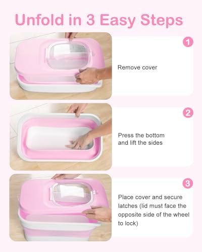 10-13 Lbs Airtight Dog Food Storage Container,Collapsible Pet Food Storage - Image 6