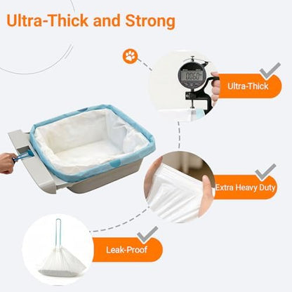Automatic Cat Litter Box Liners 120 CT Compatible with Neakasa PetPivot - Image 5