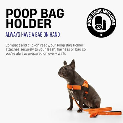 Dog Friendly Co. Poop Bag Holder for Leash, Dog Waste Bag (Grey Camo) - Image 2