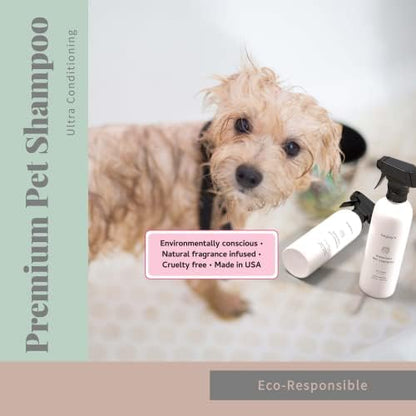 Begley's No Rinse Waterless Pet Shampoo, Bathless Cleaning, Deodorizing, and Odor Removal for a Shiny, Fresh Smelling Coat - Effective for Dogs, Puppies, and Cats - Fresh Tea Tree Scent - Image 7