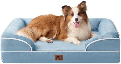 EHEYCIGA Orthopedic Dog Beds Large Sized Dog, Waterproof Washable Pet Bed by EHEYCIGA