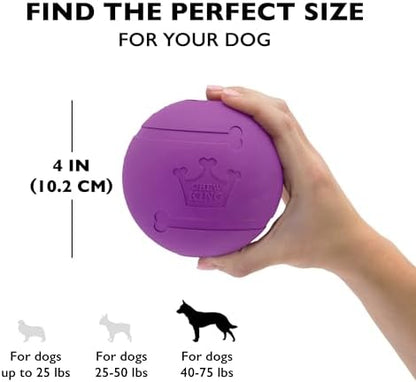 Chew King Fetch Balls Extremely Durable Natural Rubber Toy 4 inch, 2 Pack (CM-10031-CS01) - Image 4