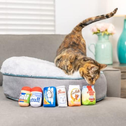 Huxley & Kent Plush Cat Toy | Meowmellow Stuff | Snack Attack Strong Catnip Filled Cat Toy | Plush Interactive Kitten and Cat Toy with Catnip and Crinkle | Kittybelles - Image 5