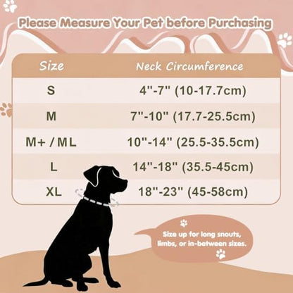 Grand Line Inflatable Dog Cone Collar, Soft Pet Recovery After Surgery (M) - Image 4