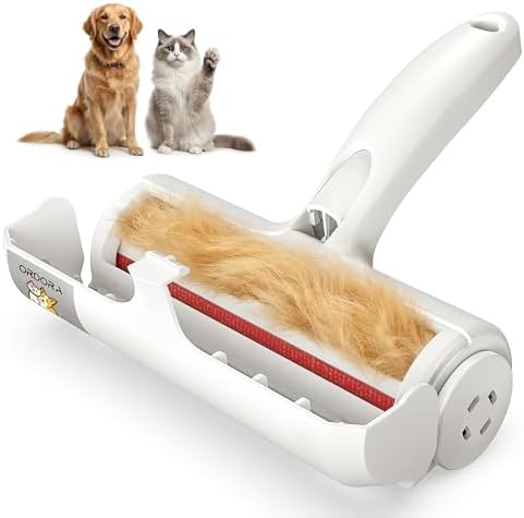 ORDORA Pet Hair Remover Roller, Reusable Lint Roller for Dog and Cat Hair by ORDORA