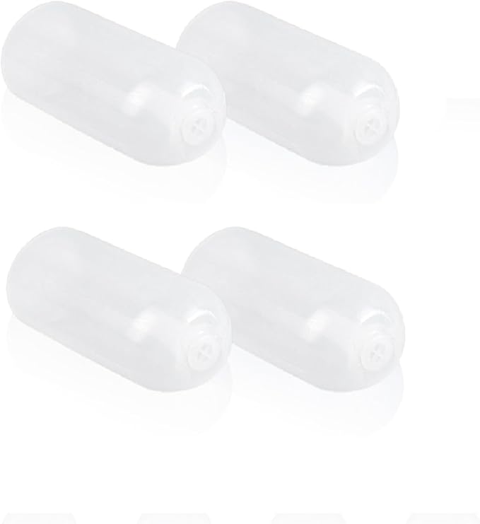 WishLotus Plastic Replacement Squeakers for Dog Toys, Toy Noise Maker Insert Replacement for Repairing Old Toys & Sound Again Pet Supply (30 * 80mm,4pcs)