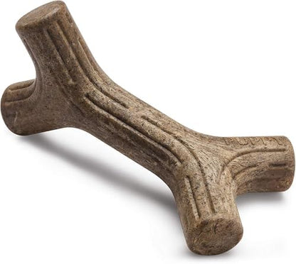 Benebone Puppy Maplestick Dog Chew Toy, Made in USA, Real Maple Wood Flavor, Small, Brown by Benebone
