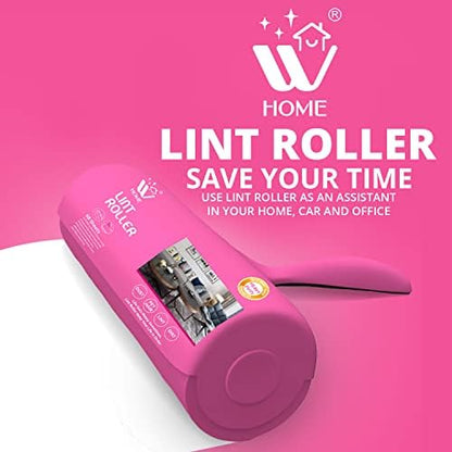 WBM Home Lint Roller for Pet, Extra Sticky Dog & Cat Hair Removal, Couch, Clothes, Furniture, 60 Sheets - Image 2