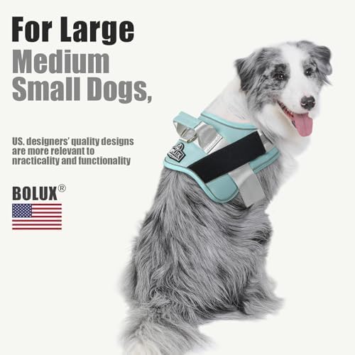 Dog Harness, No-Pull Reflective Dog Vest, Breathable Adjustable Pet Harness with Handle for Outdoor Walking - No More Pulling, Tugging or Choking - Image 5