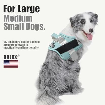Dog Harness, No-Pull Reflective Dog Vest, Breathable Adjustable Pet Harness with Handle for Outdoor Walking - No More Pulling, Tugging or Choking - Image 5