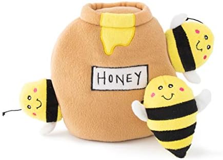 ZippyPaws Burrow Interactive Dog & Puppy Toys for Boredom - Honey Pot by ZippyPaws