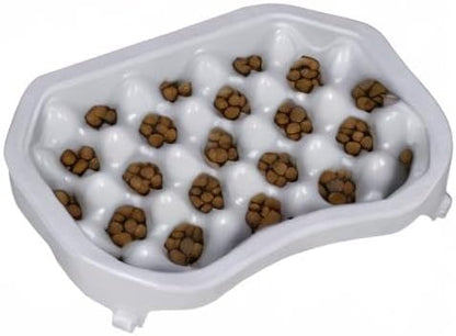 Neater Pet Brands Neater Slow Feeder Dog Bowls, Slows Down Fast Eaters to Help Digestion & Prevent Overeating, Non-Slip Dog Bowl, BPA-Free, Holds 6 Cups of Food for Medium to Large Breed Dogs or Puppy
