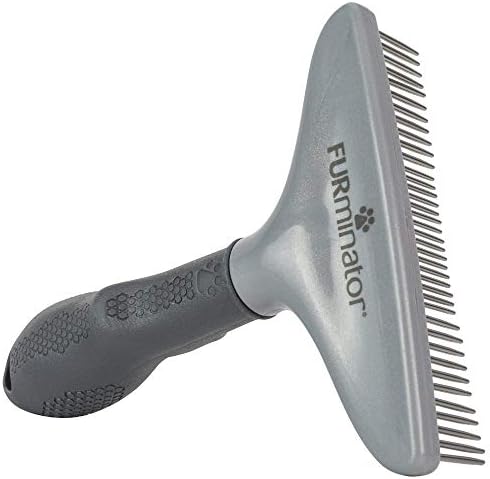 FURminator Grooming Rake Tool for Dogs & Cats With Thick Coats by FURminator