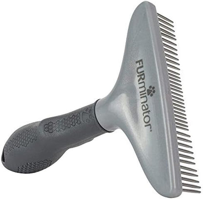 FURminator Grooming Rake Tool for Dogs & Cats With Thick Coats by FURminator