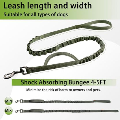 FOVRLZSE Reflective Bungee Dog Leash for Small Medium Large Dogs - Image 4
