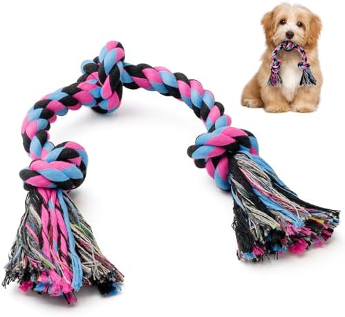 SHARLOVY Puppy Rope Toy, Dog Rope Toy for Small Dogs, Puppy Teething Toys by SHARLOVY