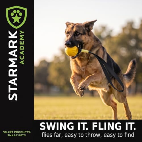 Starmark GripCord DuraFoam Ball on Loop Medium Dogs 2.5-in - Image 6