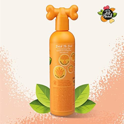 Pet Head Ditch the Dirt Dog Shampoo | Orange Scent | 16 fl. oz. - Image 2