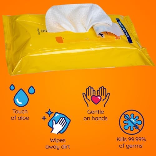 Wet Ones for Pets Antibacterial Dog Paw Wipes, Tropical Splash, 50 Count - Image 2