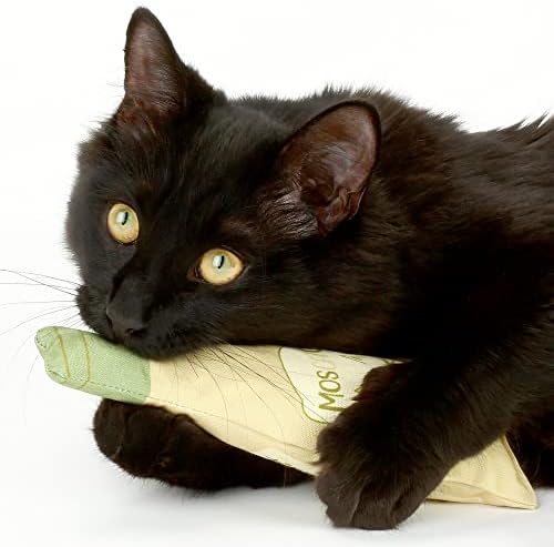 Wine Bottle Catnip Toys for Cats and Kittens Plush Wine Bottle - Funny Cat Toy Moscato and CATbernet - Cat Nip Toy for Wine Drinking Cat Moms and Dads - Image 3