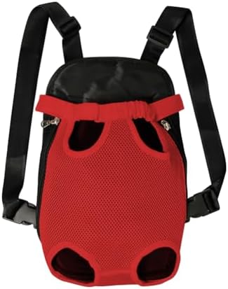 FEimaX Dog Carrier Backpack Pet Legs Out Front Cat Travel Bag, Adjustable Puppy Backpacks Carriers Hands-Free for Small Medium Dogs Cats Hiking Traveling Camping Daily Walking - Image 2