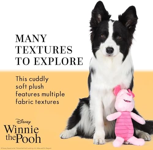 Disney for Pets Winnie the Pooh Piglet Figure Dog Toy, 9 Inch - Image 3
