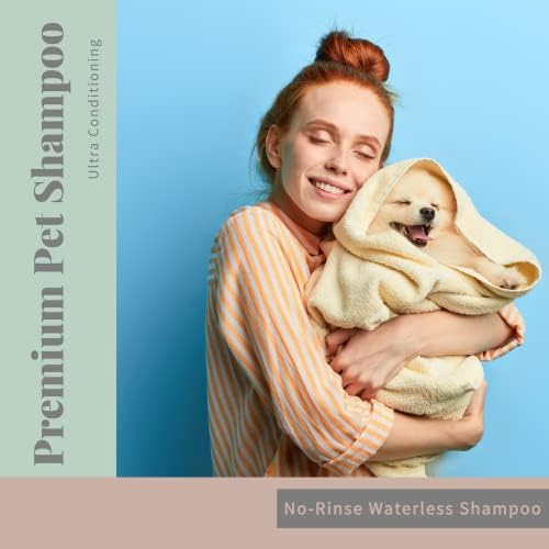 Begley's No Rinse Waterless Pet Shampoo, Bathless Cleaning, Deodorizing, and Odor Removal for a Shiny, Fresh Smelling Coat - Effective for Dogs, Puppies, and Cats - Fresh Lavender Scent - Image 2
