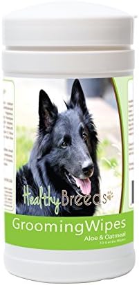 Healthy Breeds Belgian Sheepdog Grooming Wipes 70 Count by HealthyBreeds