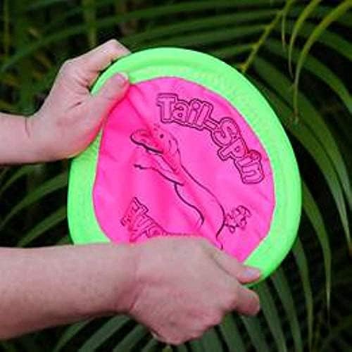 Booda 3 Pack of Tail-Spin Flyer Dog Toys, 10-Inch - Image 3