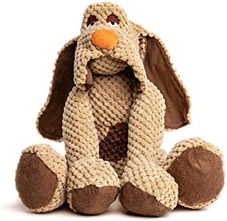 fabdog Floppies Plush Dog Toy - Cute & Durable Squeaky Dog Toys - Best Squeak Toy for Puppies and All Breeds | Ideal Pet Gift| Large Dog by fabdog