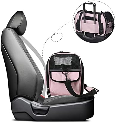 JESPET Soft-Sided Airline-Approved Dog & Cat Carrier Travel Bag - Image 6