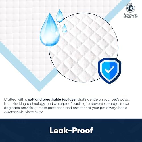 AKC Puppy Training Pads, 22" x 22", Fresh Scent, 200 Count - Image 6