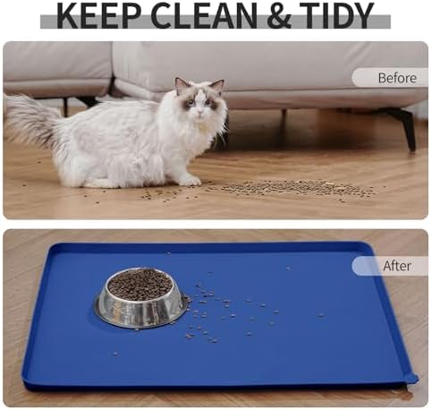 Reopet Silicone Pet Feeding Mat - Waterproof & Non-Slip Dog Cat Placemat - Image 6