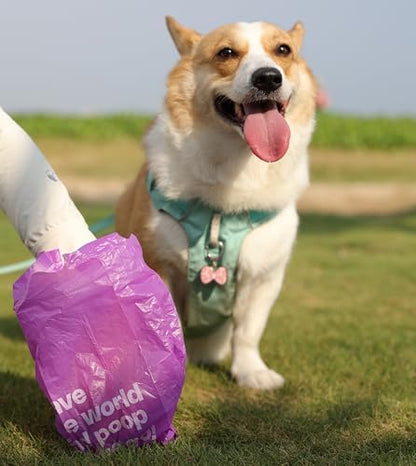 Deo Doo Dog Poop Bags with Handles, 720 Bags, 2 Dispensers, Lavender - Image 6