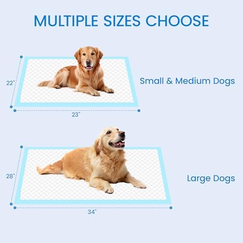28"x34" Dog Pee Pads Extra Large, 40 Count Training Puppy Pads - Image 5