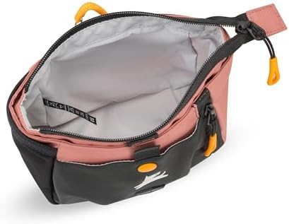 OllyDog Backcountry Day Bag | Dog Training Treat Pouch | Eco-Friendly Recycled Fabric Fanny Pack with Zipper Closure, Built-in Poop Bag Dispenser & Adjustable Waist Belt (Desert) - Image 4