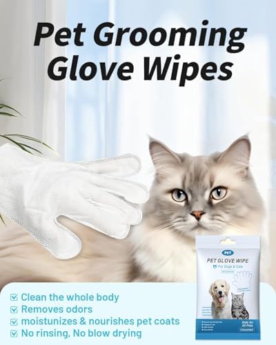 Dog Glove Wipes for Paws, Butt, Ears & Eyes, Pet Cleaning Wipes - Image 6