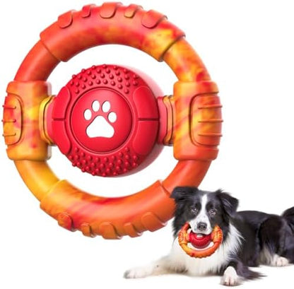 Pamlulu Tough Dog Toys for Aggressive Chewers, Indestructible Dog Toy for Large Dogs, Nylon Chew Toys for Medium Large Breed, Interactive Dog Toys to Keep Them Busy, Dog Birthday by Home