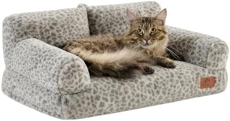 Hollypet Small Dog Large Cat Bed Puppy Couch Beds for Pets up to 25 lbs - Image 2