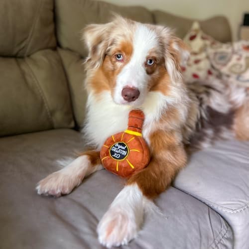 CHEWFFON Whiskey Dog Toy, Squeaky & Crinkle Interactive Puppy Toy - Image 6