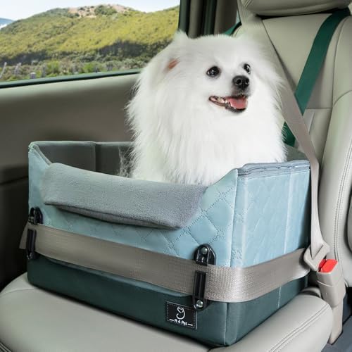 A 4 Pet Dog Car Seats for Small Dogs, Under 25 lbs, Patent Buckles by A4PET