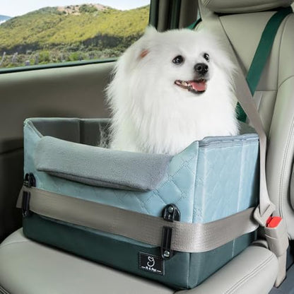 A 4 Pet Dog Car Seats for Small Dogs, Under 25 lbs, Patent Buckles by A4PET