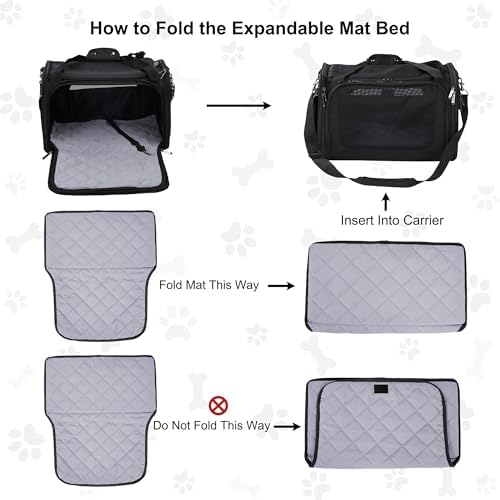 EliteField Deluxe Soft Pet Carrier for Cats and Dogs (3-Year Warranty) - Image 7