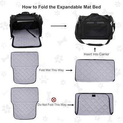 EliteField Deluxe Soft Pet Carrier for Cats and Dogs (3-Year Warranty) - Image 7